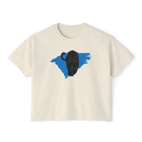 Carolina Silhouette Boxy Women's T-Shirt