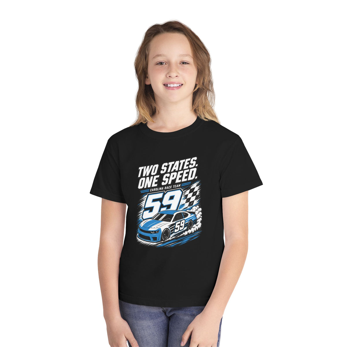 Two States, One Speed Youth T-Shirt