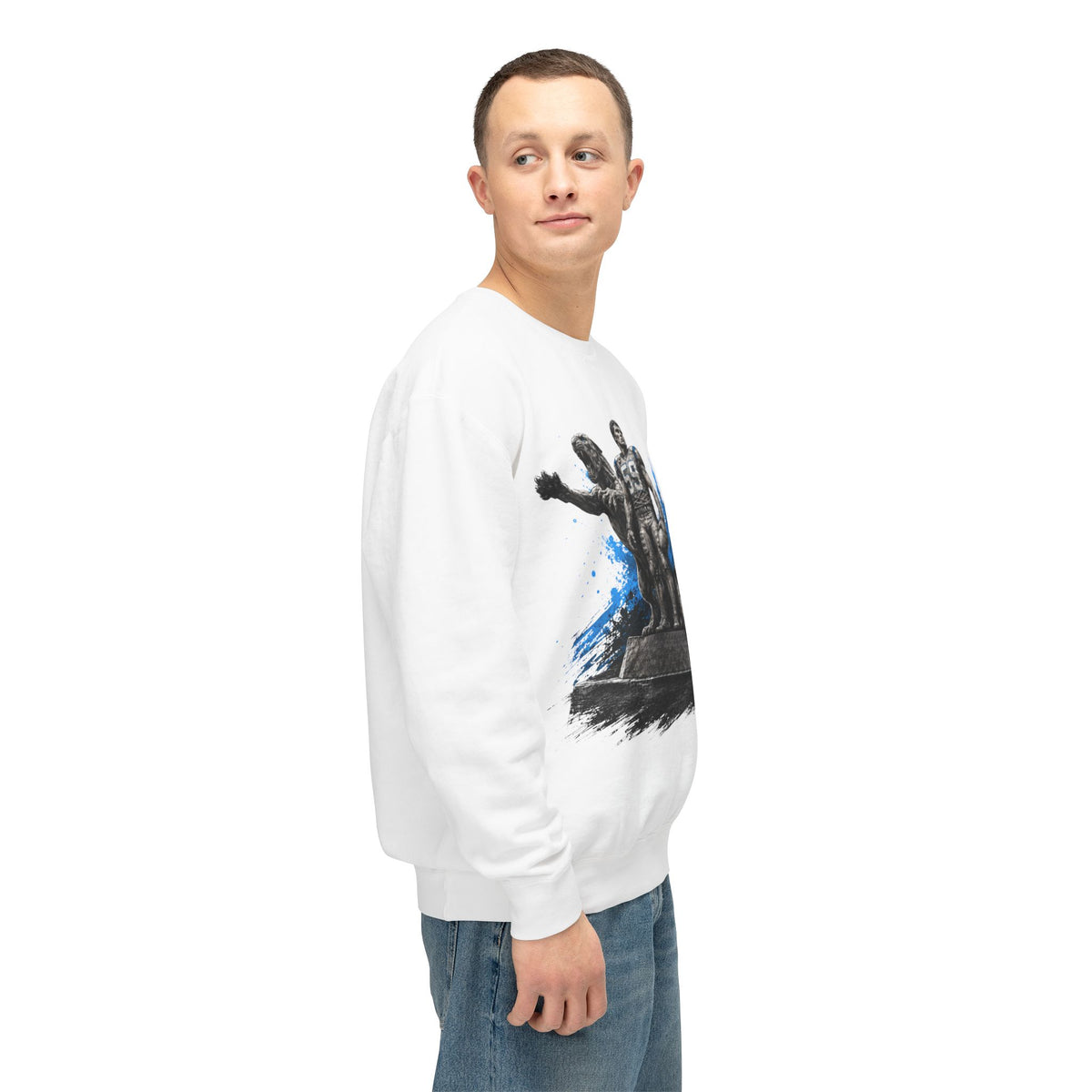 Build the Statue Crewneck Sweatshirt