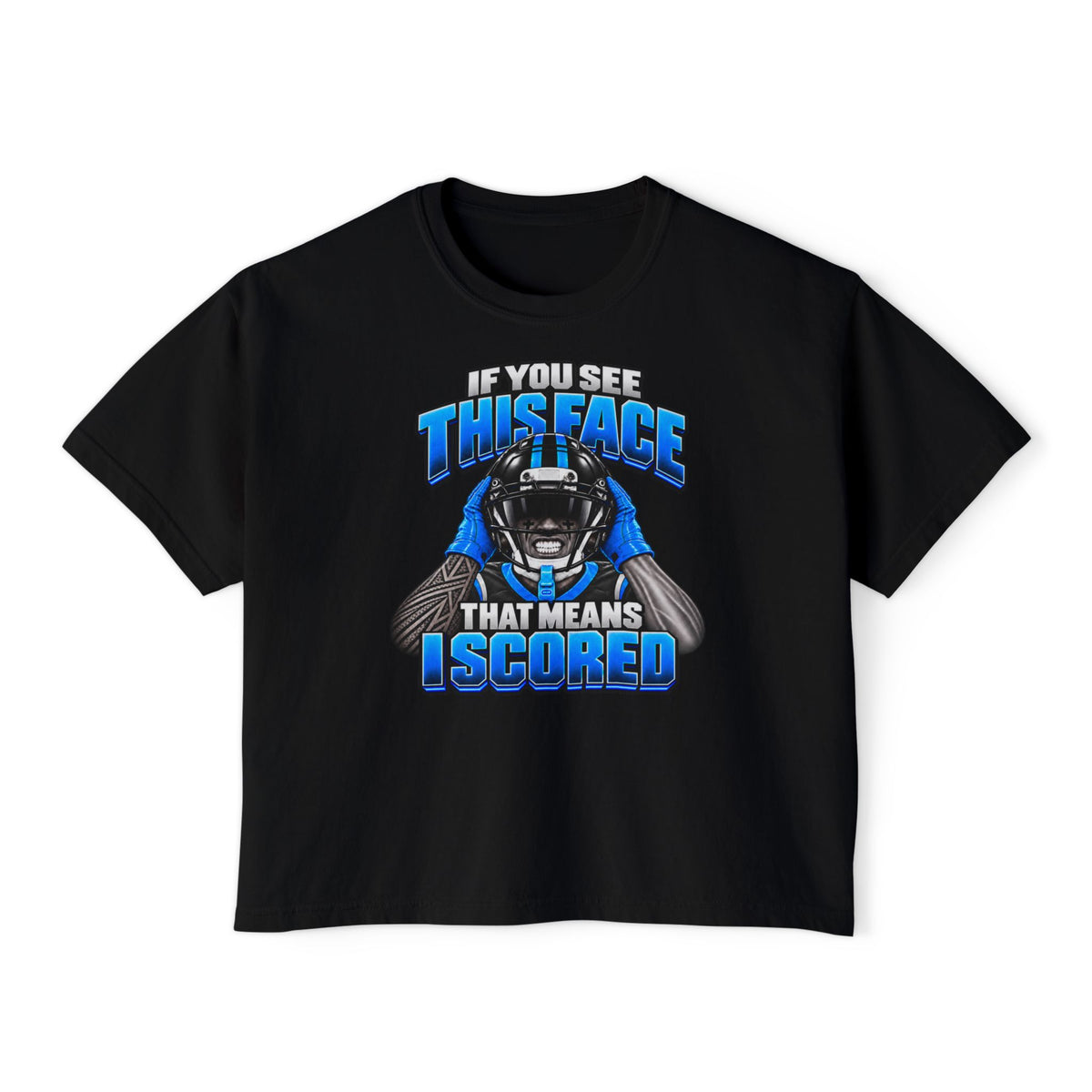 If You See This Face Women's Boxy Tee