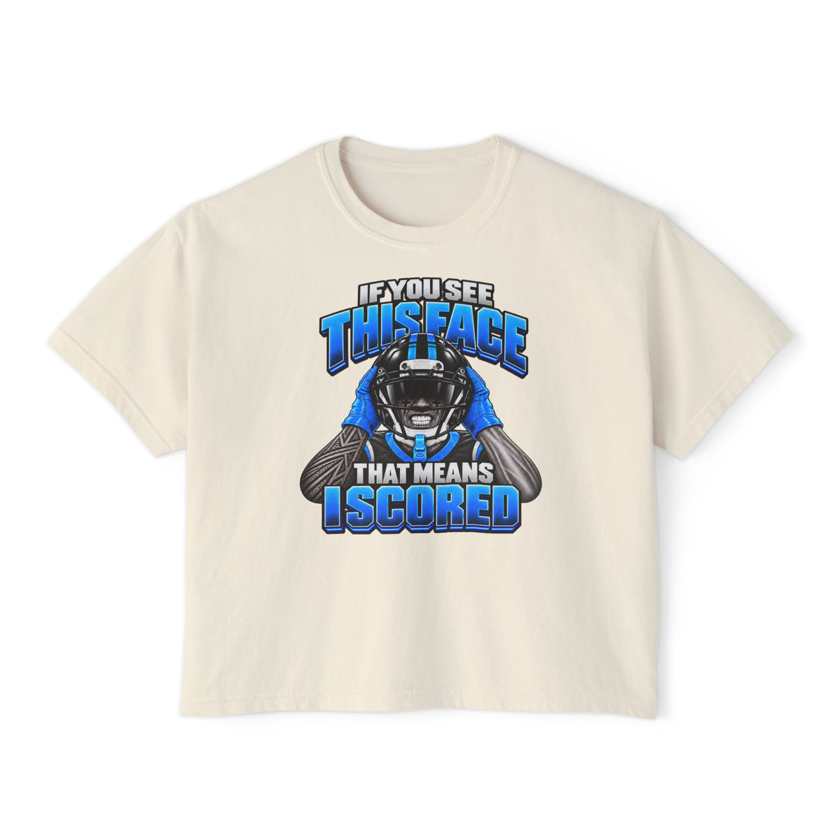If You See This Face Women's Boxy Tee