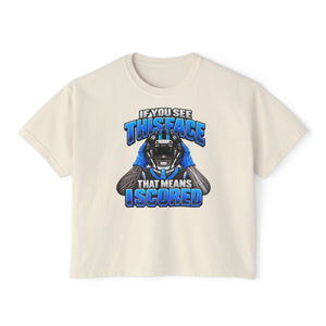 If You See This Face Women's Boxy Tee