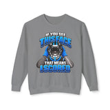 If You See This Face Lightweight Sweatshirt