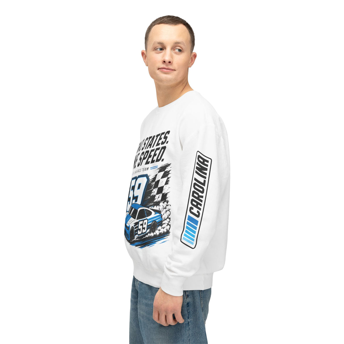 Two States One Speed Crewneck Sweatshirt