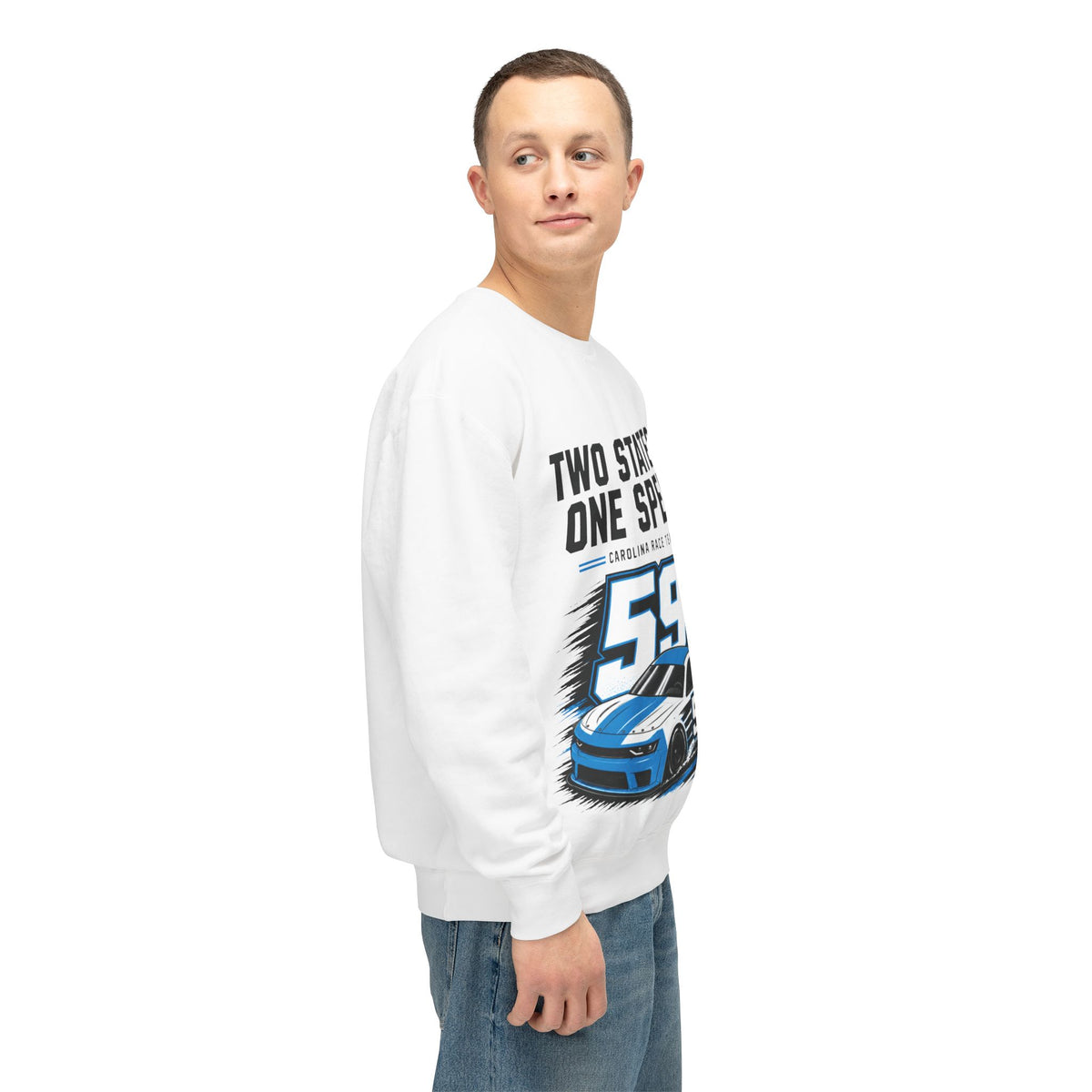 Two States One Speed Crewneck Sweatshirt