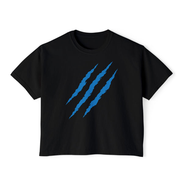 Claw Marks Boxy Women's T-Shirt