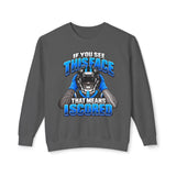 If You See This Face Lightweight Sweatshirt