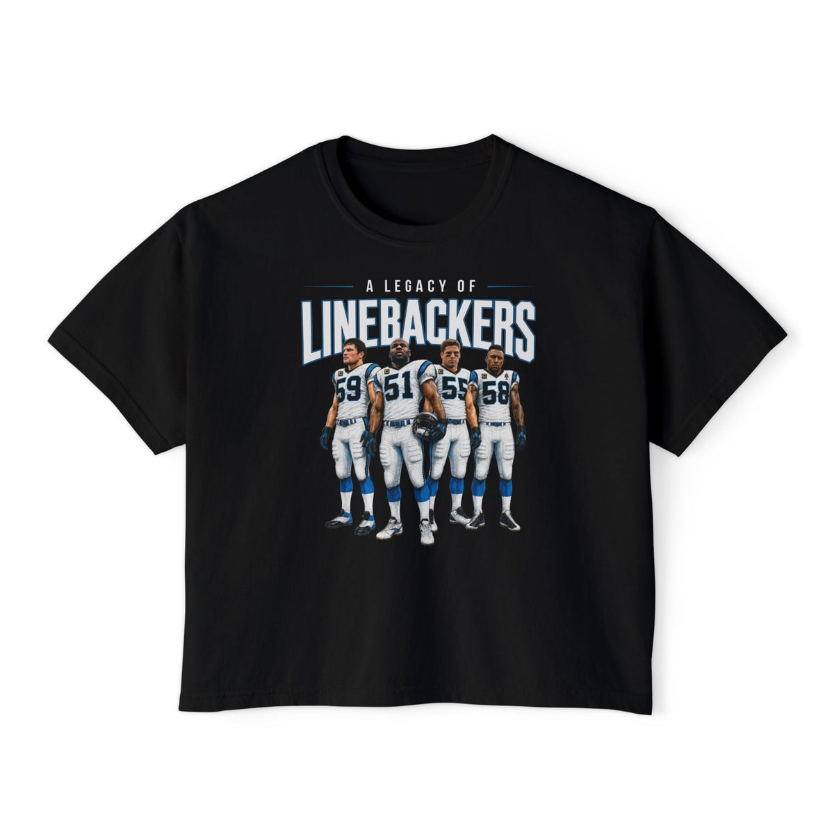 Linebacker Legacy Women's Boxy T‑Shirt