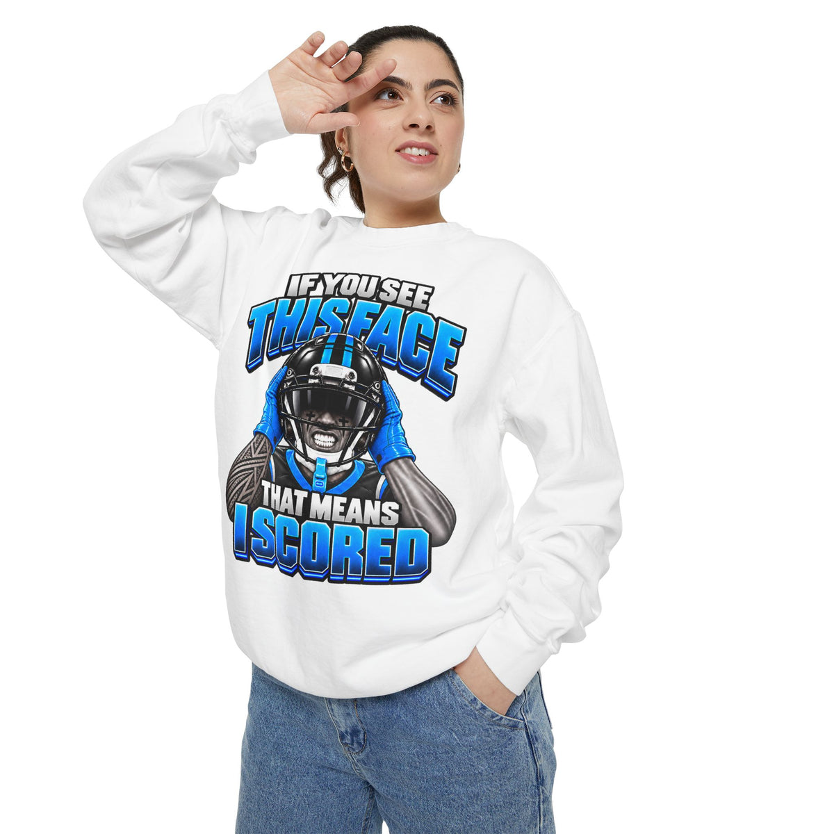 If You See This Face Heavyweight Sweatshirt