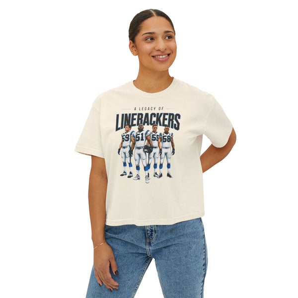 Linebacker Legacy Boxy Women's T-Shirt