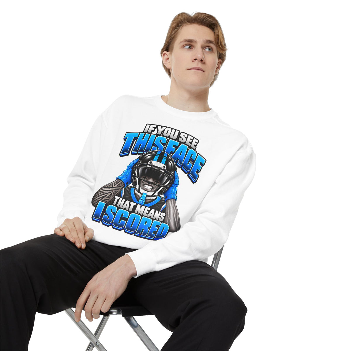 If You See This Face Heavyweight Sweatshirt