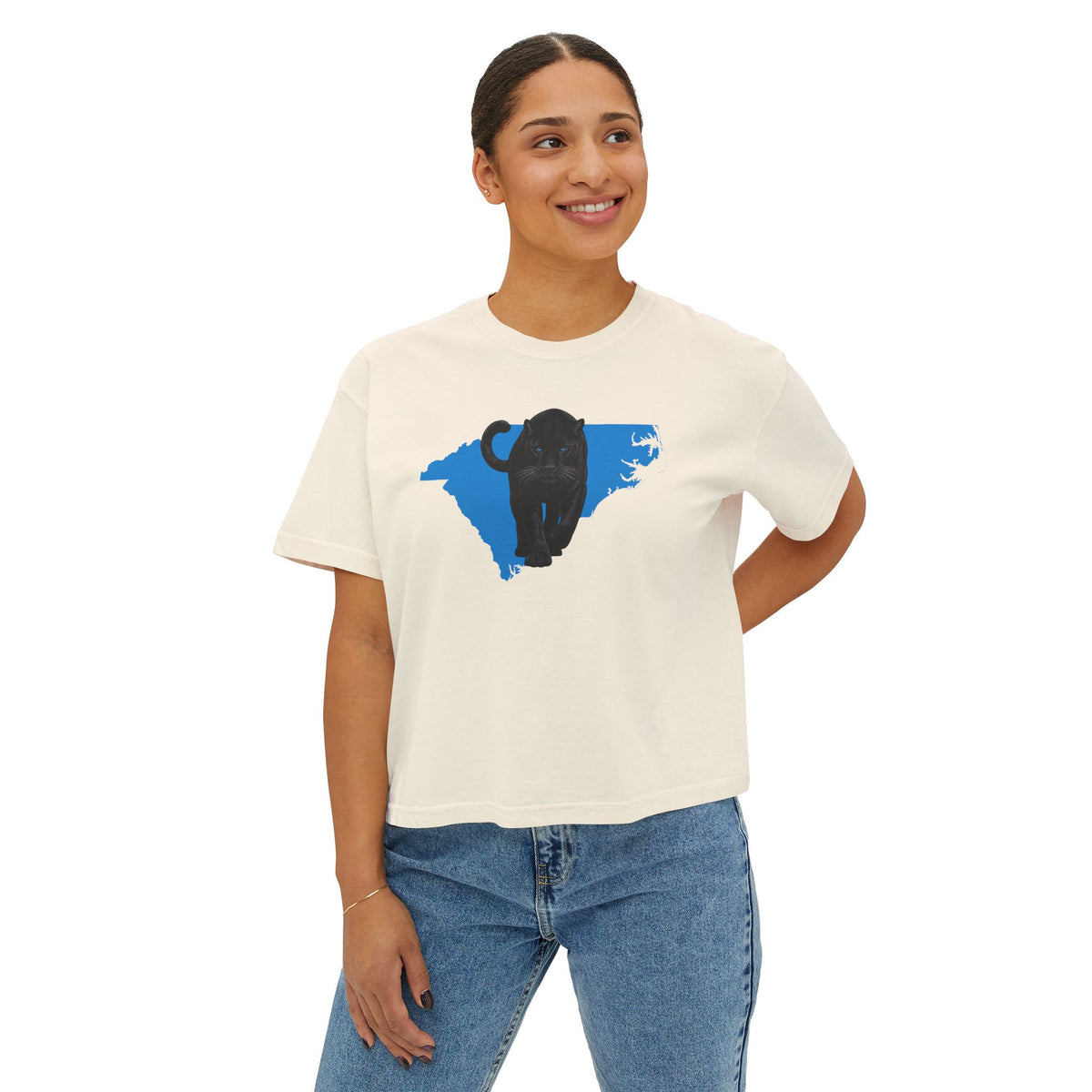 Carolina Silhouette Boxy Women's T-Shirt