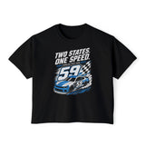 Two States One Speed Boxy Women's Tee