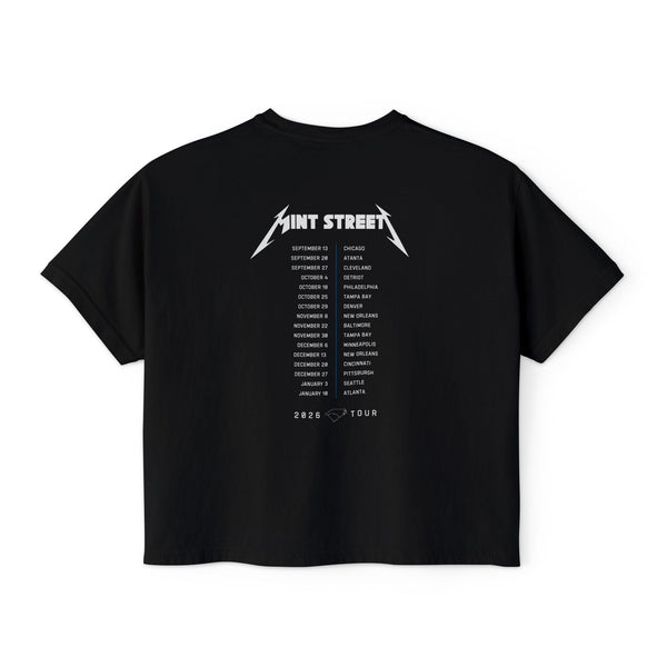 Mint Street 2026 Tour Boxy Women's T-Shirt