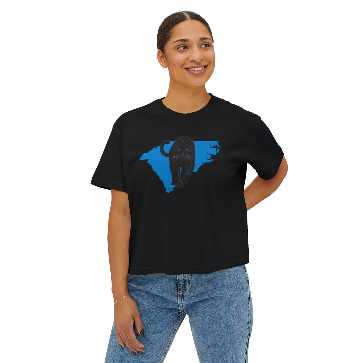 Carolina Silhouette Boxy Women's T-Shirt