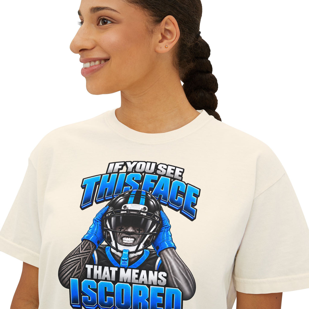 If You See This Face Women's Boxy Tee