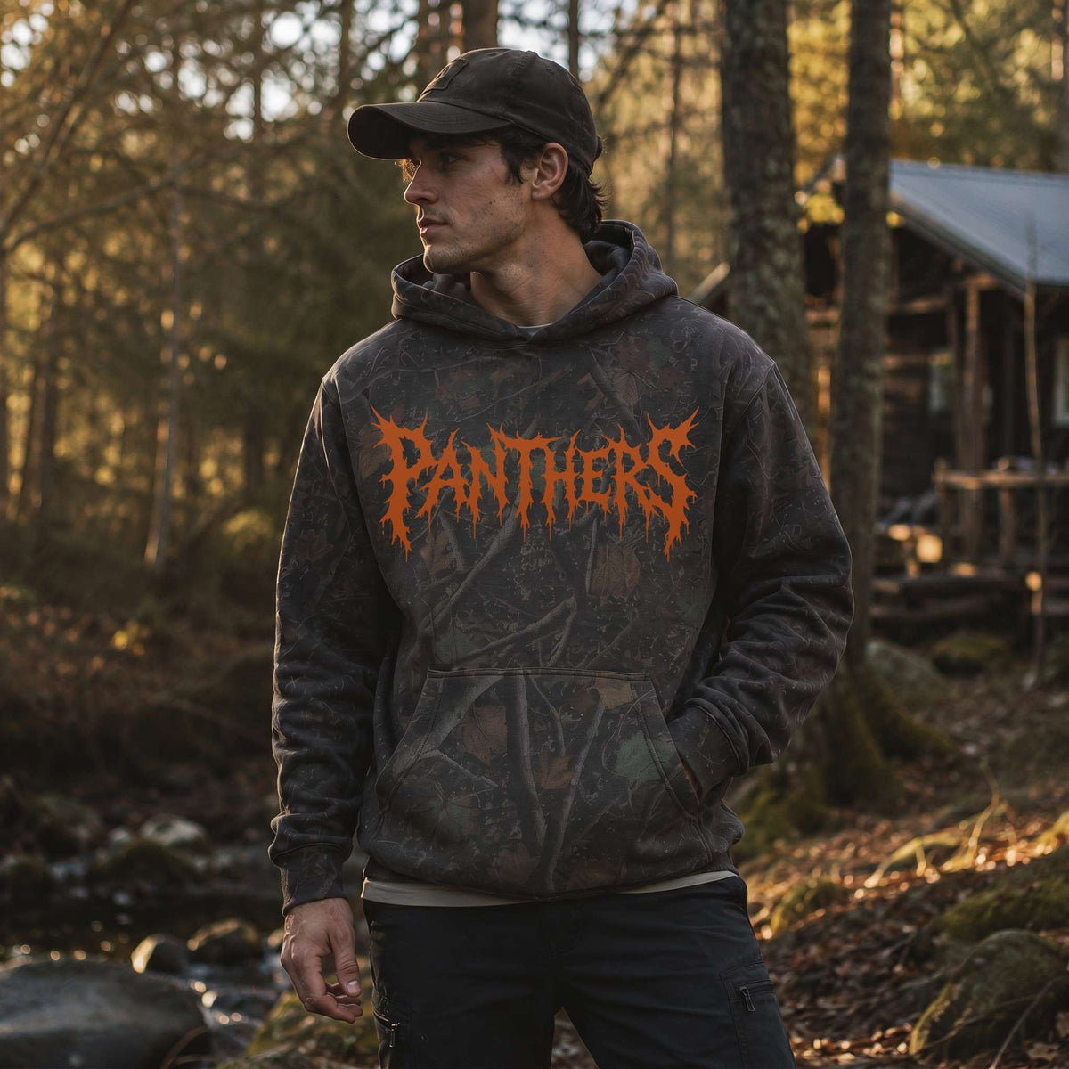 Darkwood Tree Camo Heavyweight Hoodie