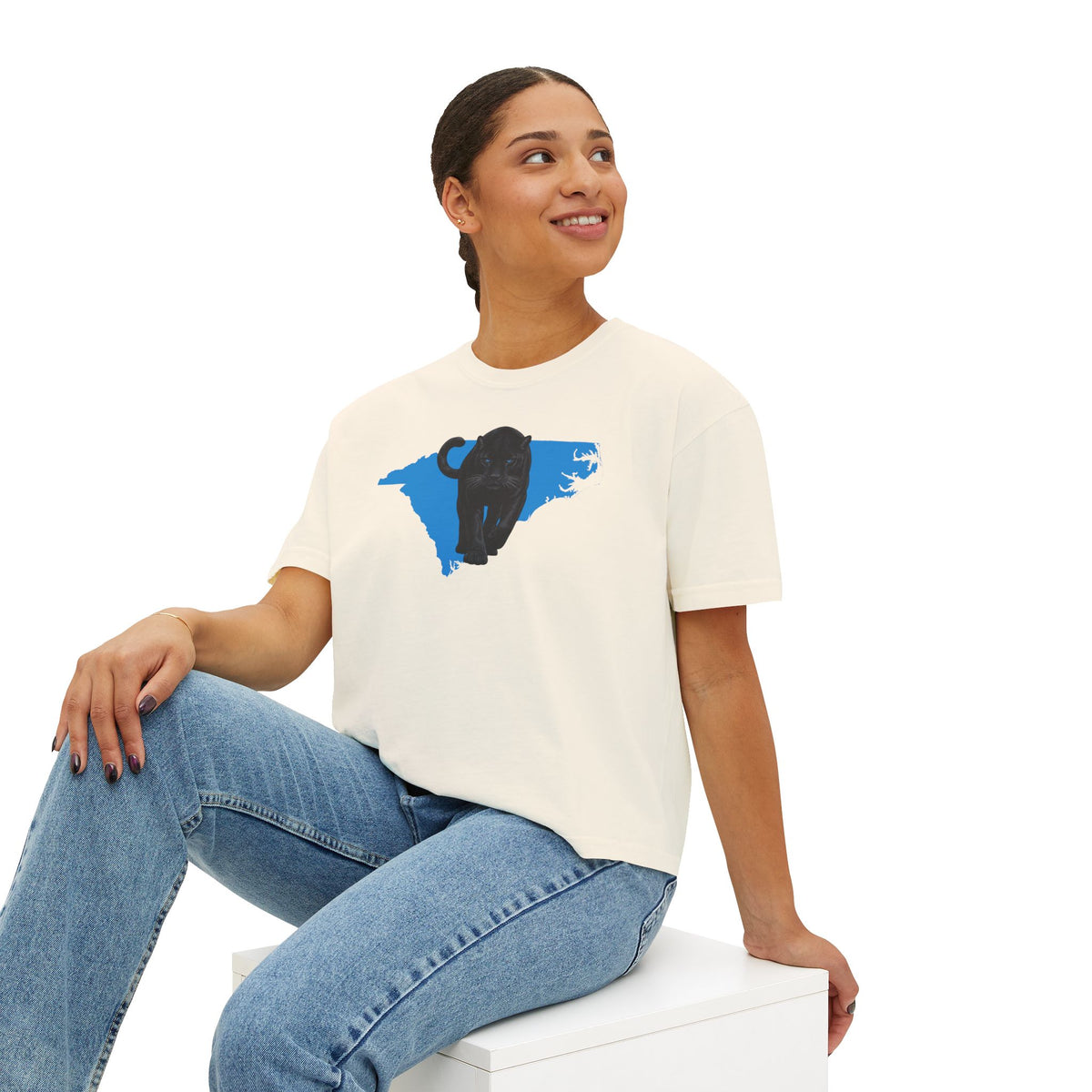 Carolina Silhouette Boxy Women's T-Shirt