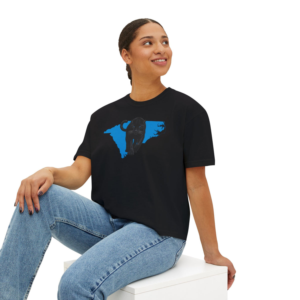 Carolina Silhouette Boxy Women's T-Shirt