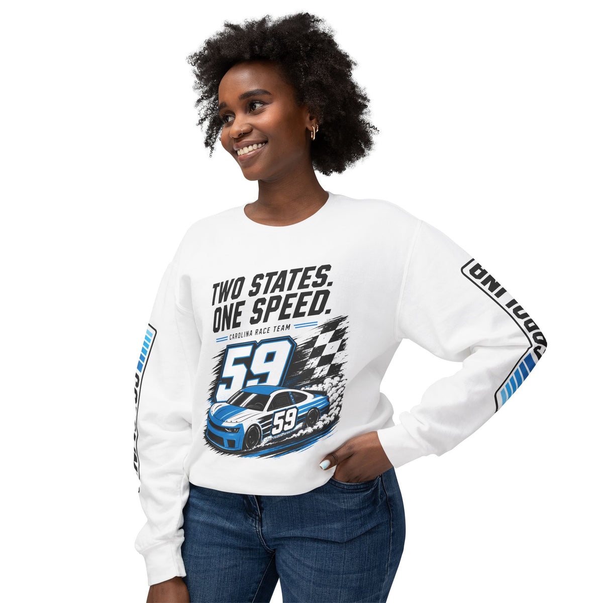 Two States One Speed Crewneck Sweatshirt