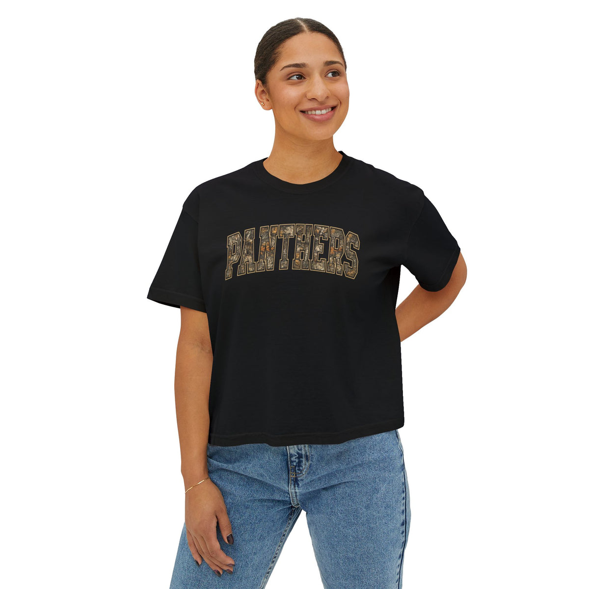 Camouflage Women's Boxy T‑Shirt