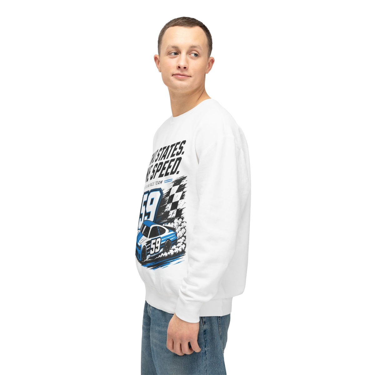 Two States One Speed Crewneck Sweatshirt