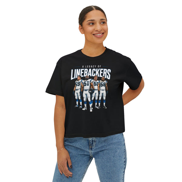 Linebacker Legacy Women's Boxy T‑Shirt