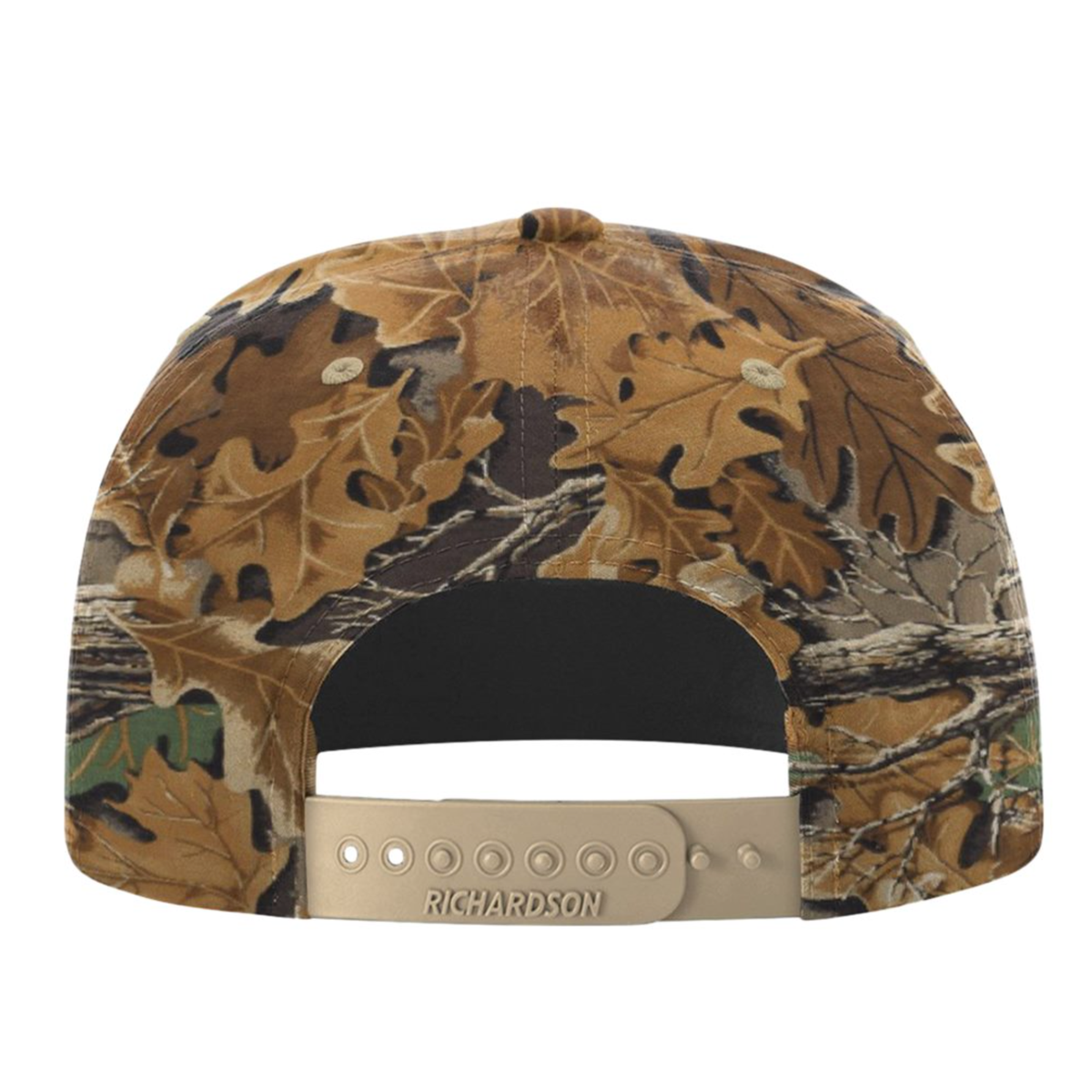 Camouflage Metal Snapback Hat