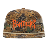 Camouflage Metal Snapback Hat